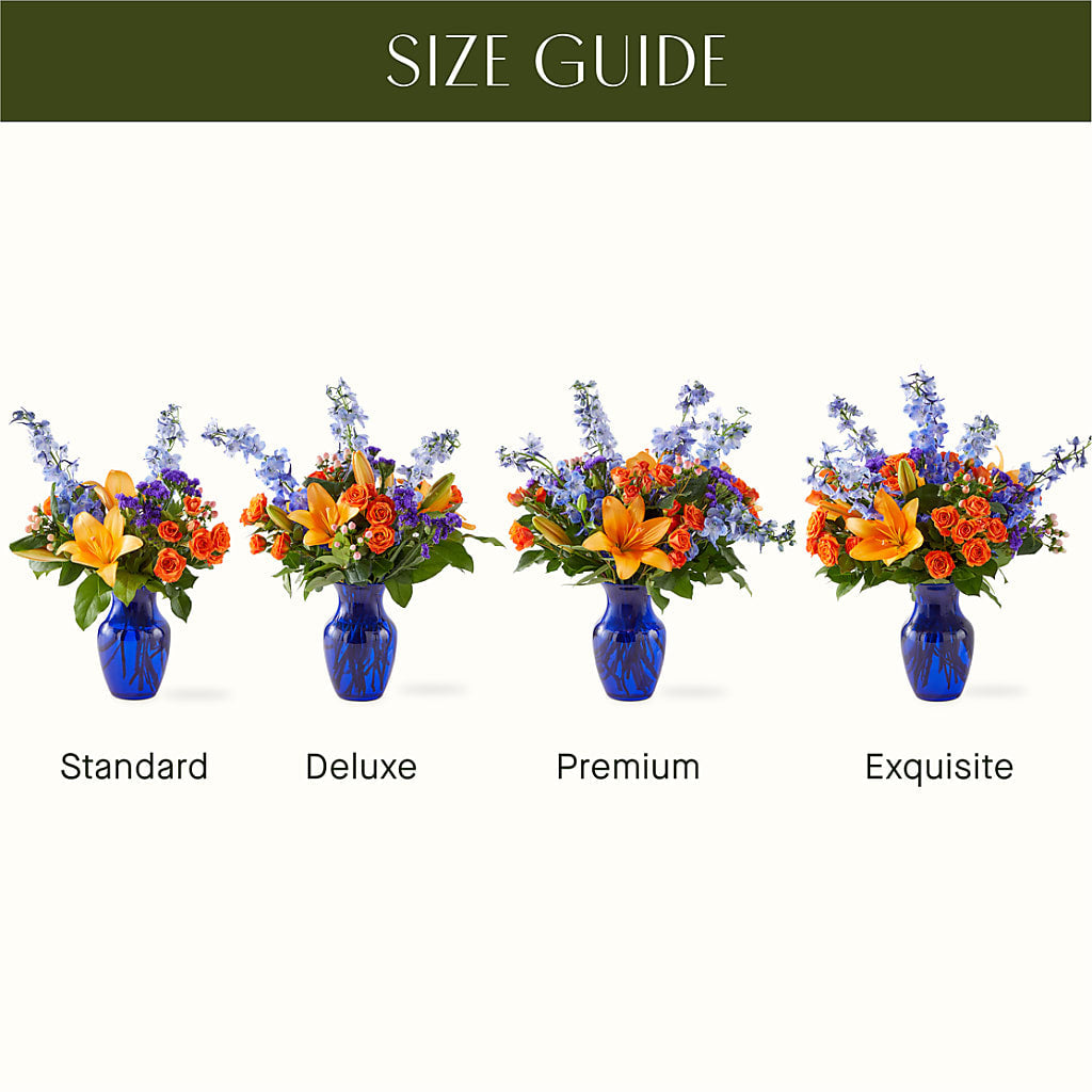 Radiant Citrus Bouquet –  J Flowers, Tipp City OH