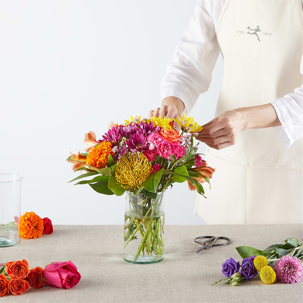 Feast of Color – A Florist Original –  J Flowers, Tipp City OH