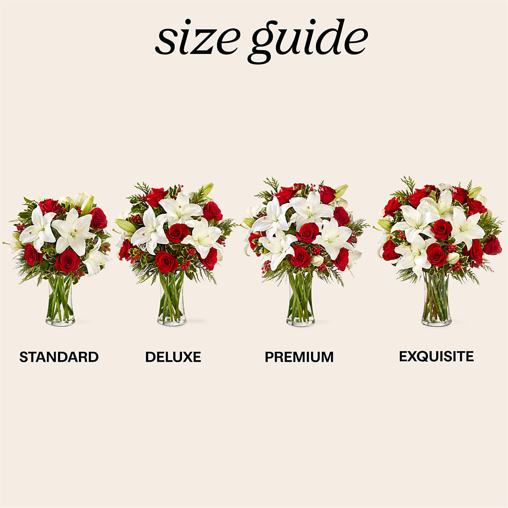 Sparkling Snowflakes Bouquet –  J Flowers, Tipp City OH