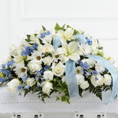 Tender Treasure Casket Spray –  J Flowers, Tipp City OH