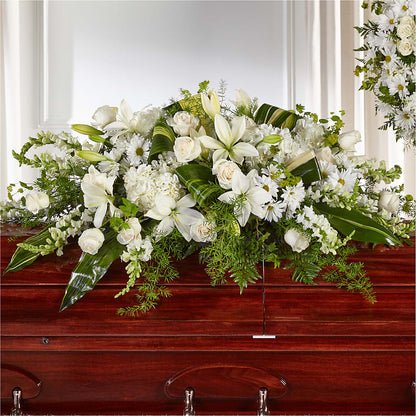 Abundance Casket Spray –  J Flowers, Tipp City OH