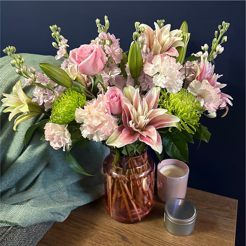 Pretty in Pink Bouquet –  J Flowers, Tipp City OH