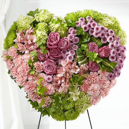 Heartwarming Standing Heart –  J Flowers, Tipp City OH