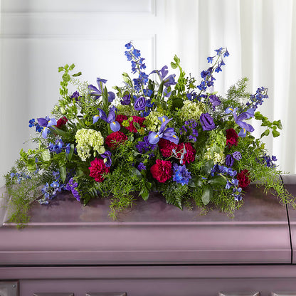 Always Treasured Casket Spray –  J Flowers, Tipp City OH