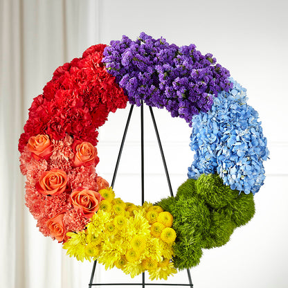 Circle of Love Wreath –  J Flowers, Tipp City OH