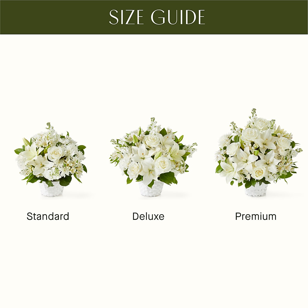 Peaceful Reflections Arrangement –  J Flowers, Tipp City OH