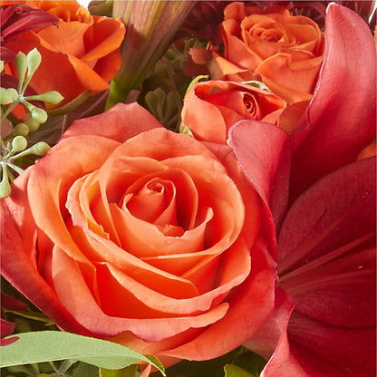 Crimson Leaves Bouquet –  J Flowers, Tipp City OH