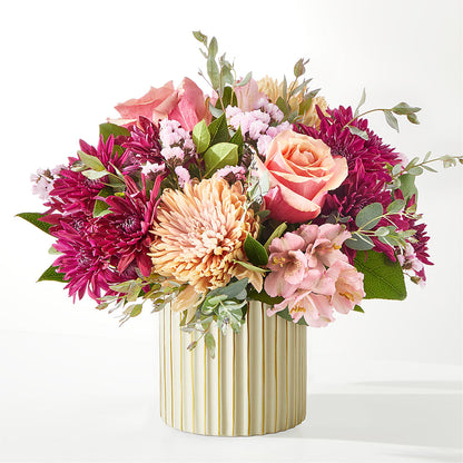 Berry Cobbler Bouquet with Ivory Vase –  J Flowers, Tipp City OH