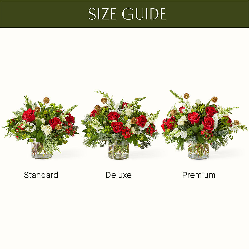 Deck the Halls Bouquet –  J Flowers, Tipp City OH