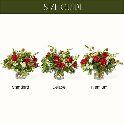 Deck the Halls Bouquet –  J Flowers, Tipp City OH