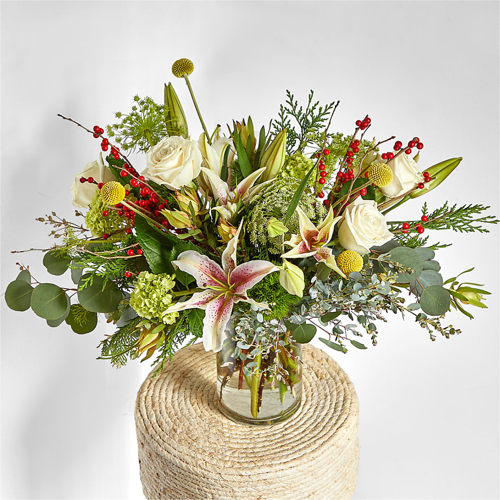 Berry & Bright Bouquet –  J Flowers, Tipp City OH
