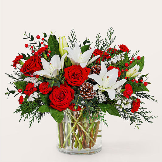 Best in Snow Bouquet –  J Flowers, Tipp City OH
