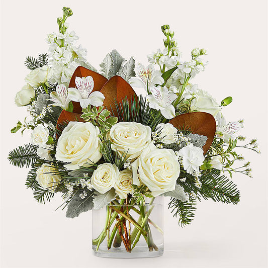 Fresh Snowfall Bouquet –  J Flowers, Tipp City OH