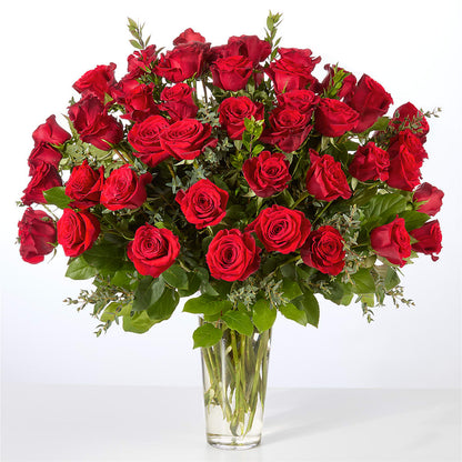 Forever Yours Fifty Stem Red Rose Bouquet –  J Flowers, Tipp City OH