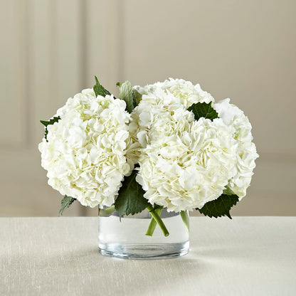 White Hydrangea Bouquet –  J Flowers, Tipp City OH